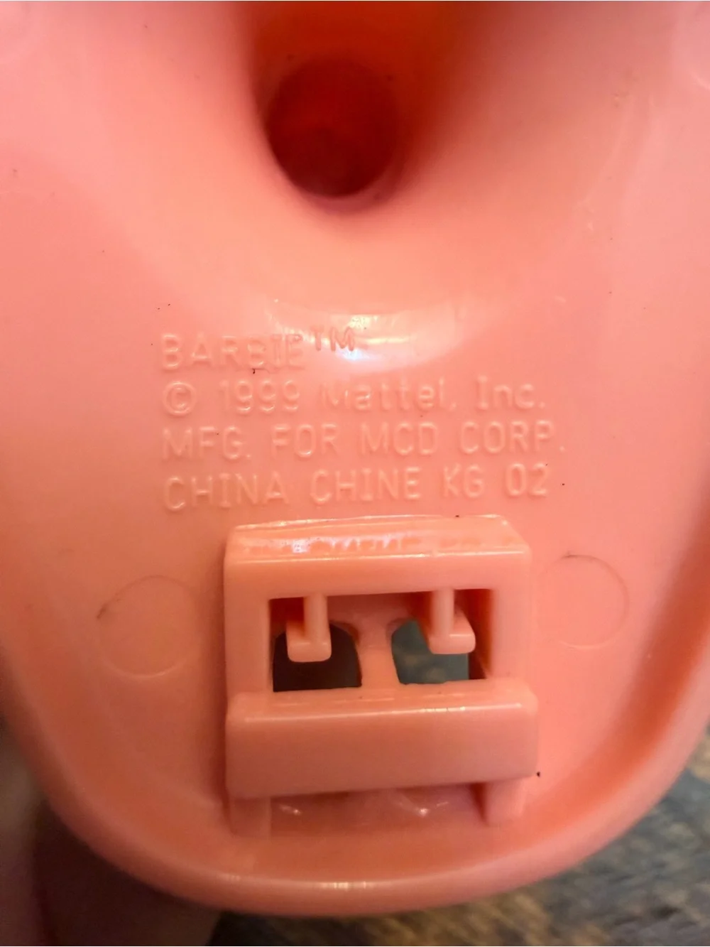 Barbie Pink Cash Register Checkout Stand McDonald's Toy 1999 GUC Collector piece